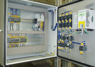 Manufacture of control cabinets